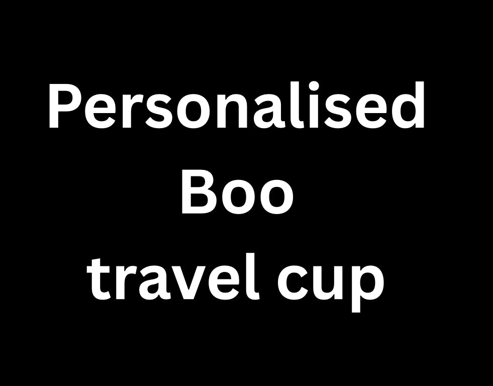 Personalised travel cup