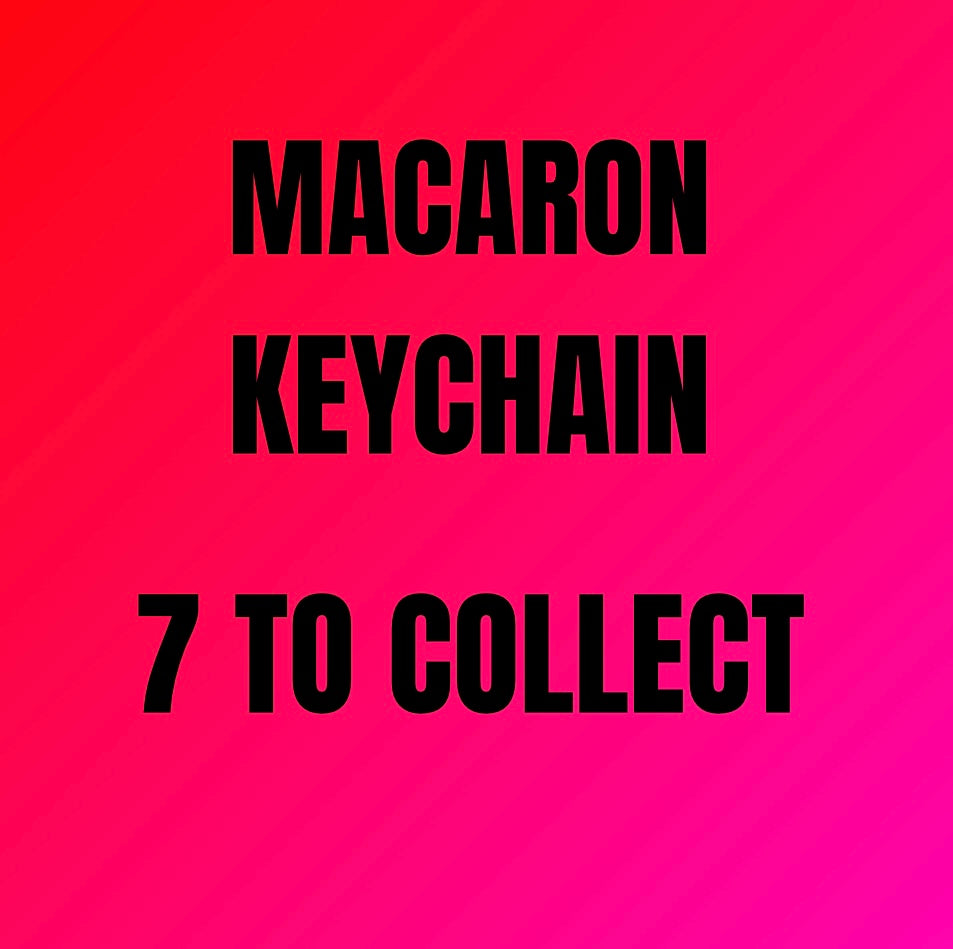 Macaron keychain NO BOX