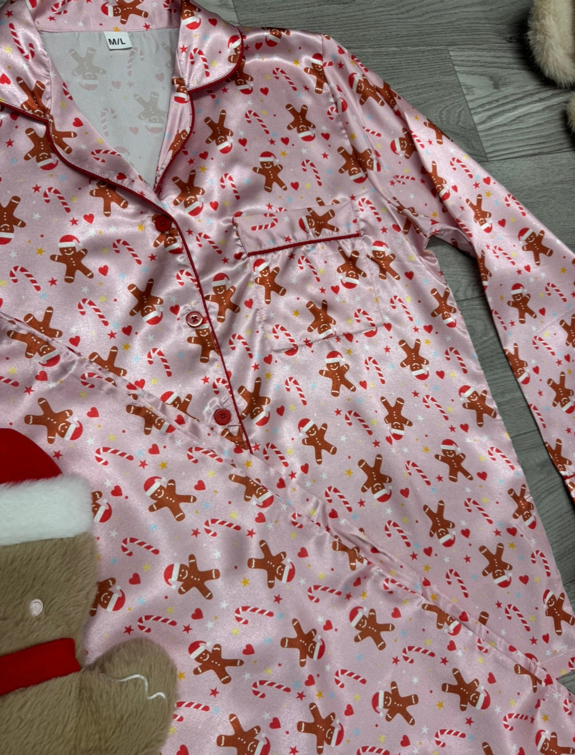 Women’s Gingerbread pj set