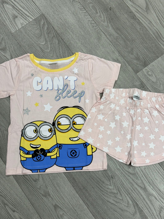 Minions short set pjs
