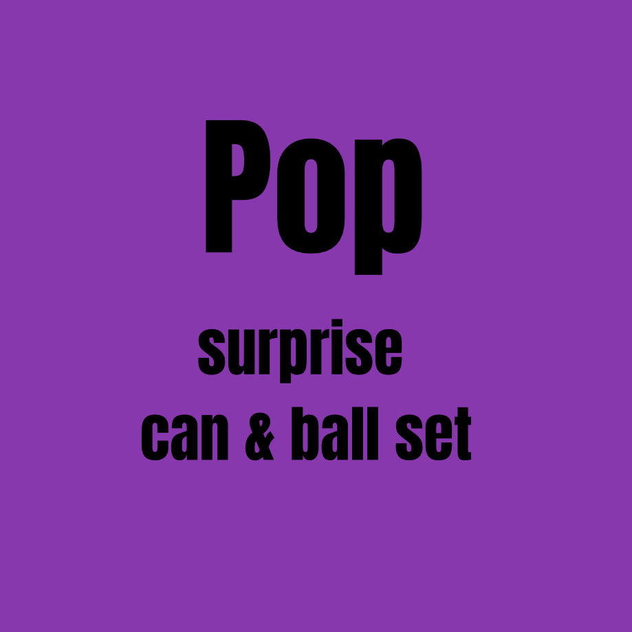 Surprise can & ball set