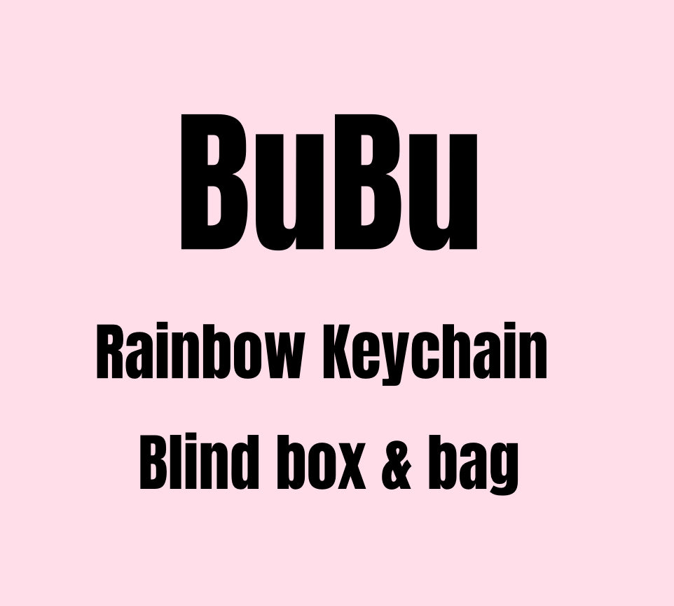 Rainbow & necklace keychain