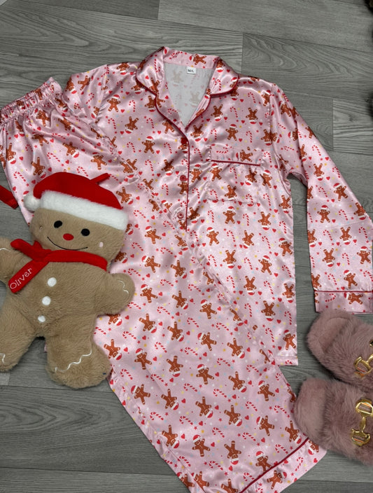 Women’s Gingerbread pj set