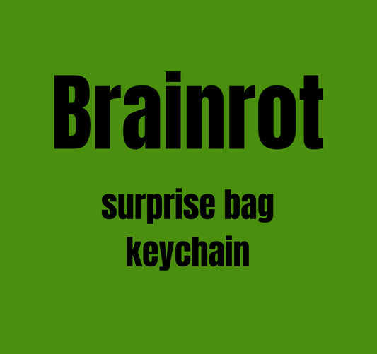 Surprise bag plush keychain