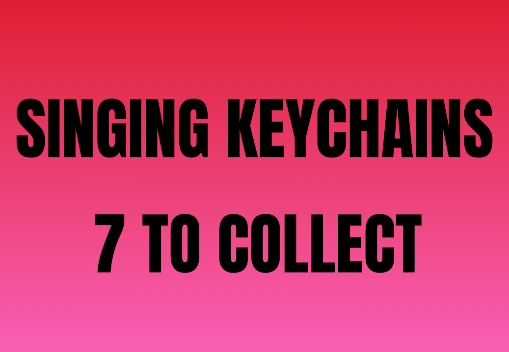 Singing keychains